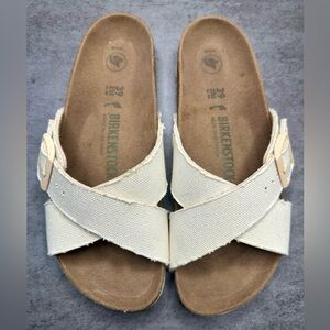 Birkenstock Sienna Vegan Slides-Eggshell-EU 39/US Women’s 8–8.5